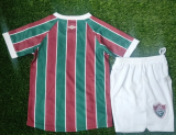 23/24 Fluminense home  kids  Soccer Jersey