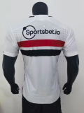 23-24 Sao Paulo home  Player Version Soccer Jersey