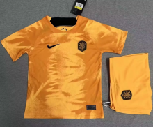 23/24  Netherlands away  Kids Soccer Jersey