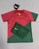 23/24  Portugal  Home kids Soccer Jersey
