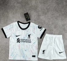 22/23  Liverpool away Kids Soccer Jersey