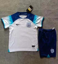 23/24  England  Home  Kids Soccer Jersey