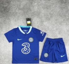 22/23  Chelsea  Home  Kids Fan Version Soccer jersey