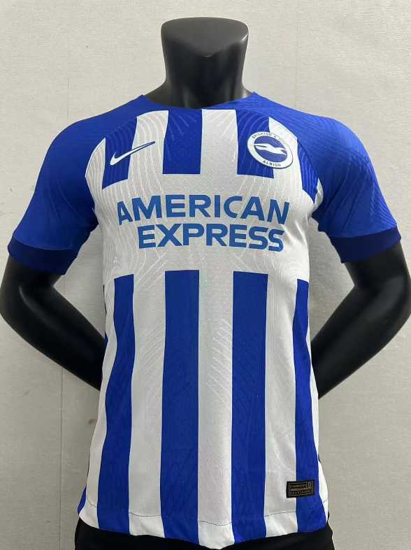 23/24 Brighton home Player Version Soccer Jersey