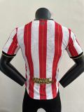 23-24  Sheffield Limited home games player version  Soccer Jersey