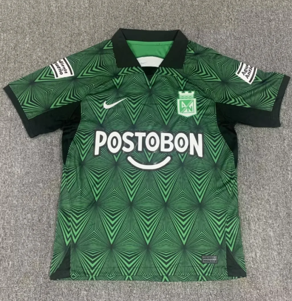 23/24  Atlético Nacional Second away  Fans version Soccer Jersey