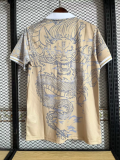 23-24 Real Madrid golden dragon  Fan Version  Soccer Jersey