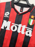 Retro 93/94 AC  Milan  Home Soccer Jersey