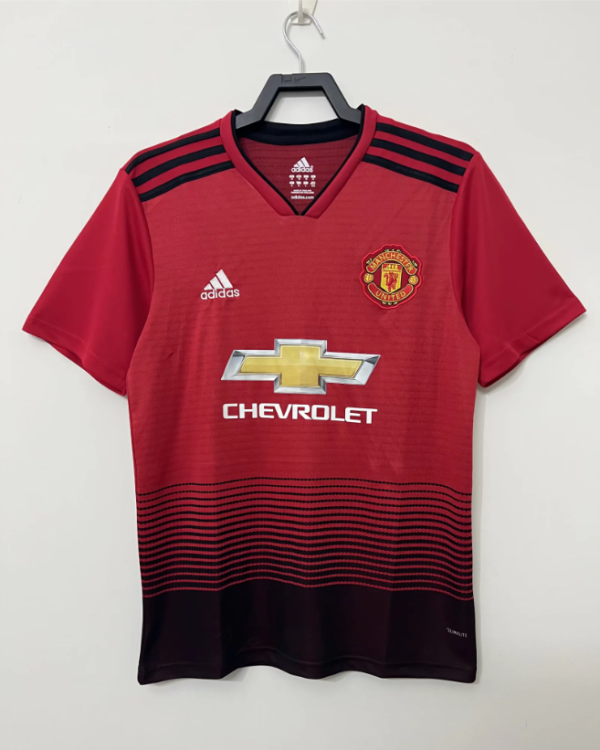 Retro 18/19 M-U home red  Soccer Jersey