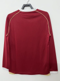 Retro 06/07  M-U home  red   long sleeve    Soccer Jersey