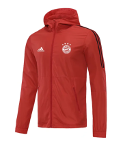 23/24  Bayern Munich  Red windbreaker