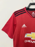 Retro 18/19 M-U home red  Soccer Jersey