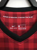 Retro 12/13 M-U home  red  Soccer Jersey