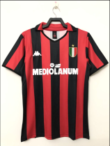 Retro 88/89 AC Milan Home  Soccer Jersey