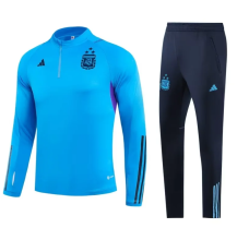 23/24  Argentina kids Training suit blue  Soccer Jersey  (3 Stars 3星)