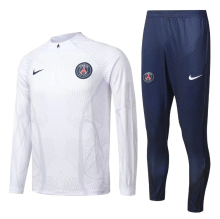 23/24  PSG Kids training suit white airspay  Soccer Jersey