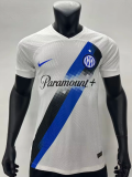 23/24 Inter Milan away  Player version Soccer Jersey