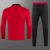 23-24 M-U Training suit red Soccer Jersey