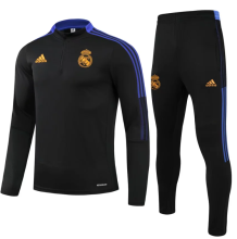23/24 Real Madrid Kids Training suit black Soccer jersey