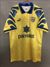 Retro  95/97   Palma yellow  home Soccer Jersey
