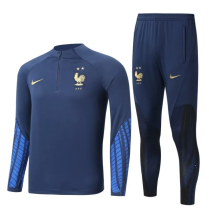 23/24 France Kids training suit Shangqing  Fans Version