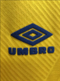 Retro  93/95   Palma yellow  home Soccer Jersey