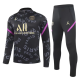23/24  PSG Kids training suit Black pad print  Soccer Jersey