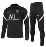 23/24  PSG Kids training suit black  Soccer Jersey