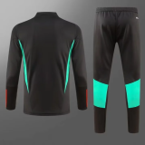 23-24 M-U Training suit black Soccer Jersey
