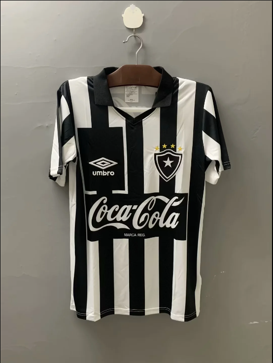 Retro  92  Botafogo home  Soccer Jersey
