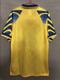 Retro  95/97   Palma yellow  home Soccer Jersey