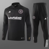 23/24  Miami Training suit black Soccer  Jersey