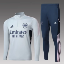 23/24  Arsenal Training suit light gray Soccer Jersey