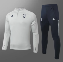 23/24  juventus Training suit  White half pull Soccer Jersey