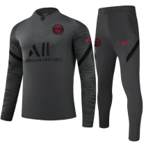 23/24  PSG training suit gray Soccer Jersey