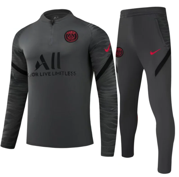 23/24  PSG training suit gray Soccer Jersey