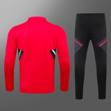 23/24 Bayern Munich Training suit red Soccer Jersey