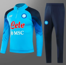 23/24 Napoli Training suit acid blue Soccer Jersey