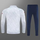 23/24  PSG training suit Grey print Soccer Jersey