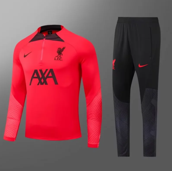 23/24  Liverpool Training suit tangerine (colour) Soccer Jersey