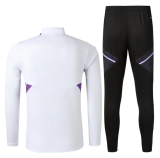 23/24 Real Madrid  Training suit white Soccer jersey