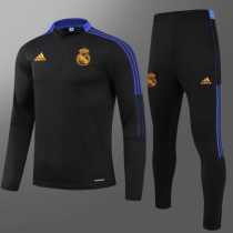 23/24 Real Madrid  Training suit black Soccer jersey
