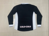 Retro 97/98  Colo-Colo Away  black long sleeve  Soccer Jersey