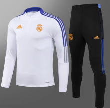 23/24 Real Madrid  Training suit white Soccer jersey