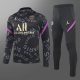 23/24  PSG training suit Black pad print Soccer Jersey