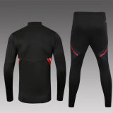 23/24 Bayern Munich Training suit black long Soccer Jersey