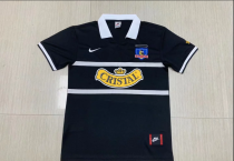 Retro 96/97  Colo-Colo away black  Soccer Jersey