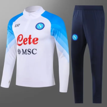 23/24 Napoli Training suit white  Soccer Jersey