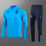 23/24  Argentina Training suit blue  Soccer Jersey  (3 Stars 3星)