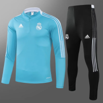 23/24 Real Madrid  Training suit blue Soccer jersey